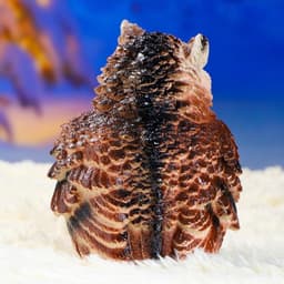 Садовая фигура из гипса «Филин», 19×12×15 см