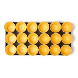 Набор для рассады: стаканы по 250 мл (18 шт.), поддон 40×20 см, цвет МИКС, Greengo