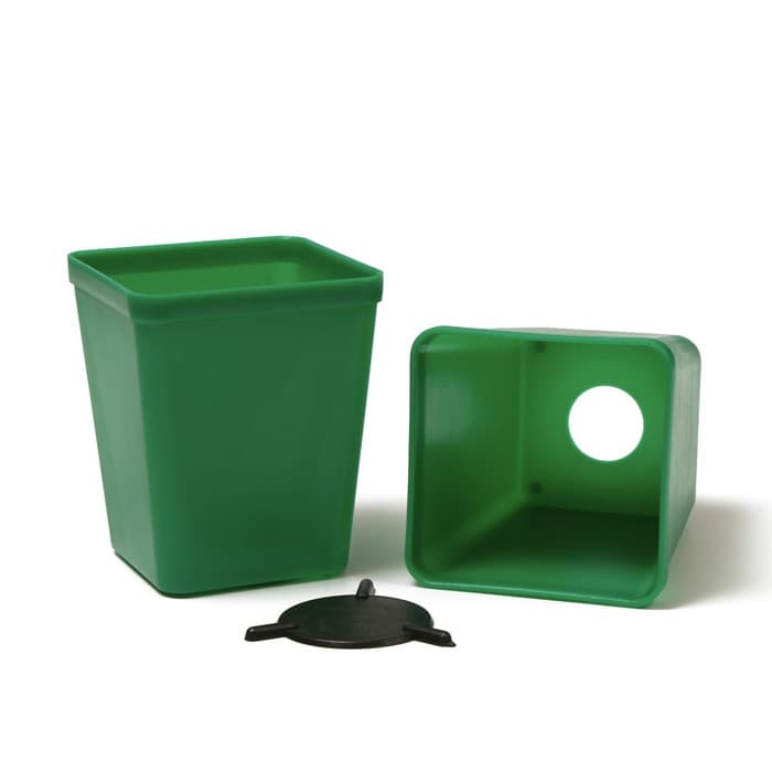 Набор для рассады: стаканы по 600 мл (8 шт.), поддон 36×18 см, цвет МИКС, Greengo