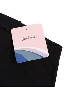 Лосины для гимнастики и танцев Grace Dance, размер 32, чёрные