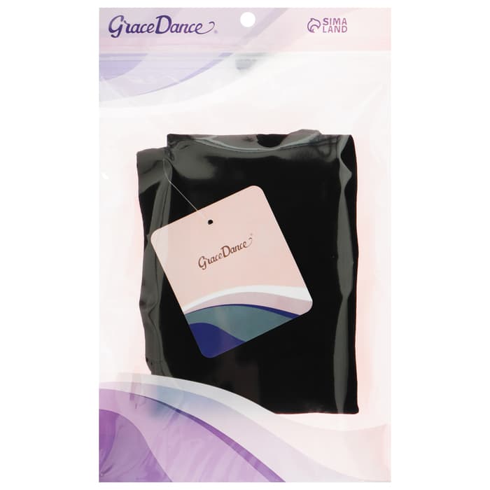 Лосины для гимнастики и танцев Grace Dance, размер 34, чёрные