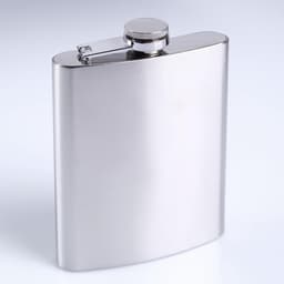 Фляжка Мастер К «Полковник», 240 мл, в чехле, подарочная, армейская, 8 oz, нержавеющая сталь, зелёная