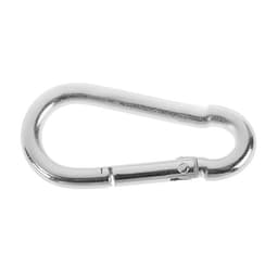 Карабин пожарный ТУНДРА krep, DIN 5299С, 14×180 мм, оцинкованный