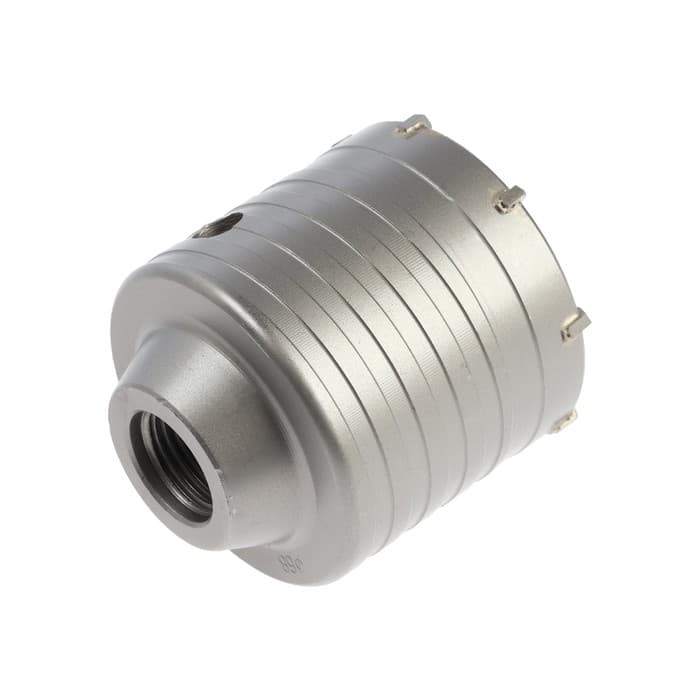 Коронка буровая ТУНДРА, высота 60 мм, М22×68 мм