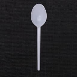 Ложка одноразовая «Стандарт», пластик, 16 см, столовая, белая