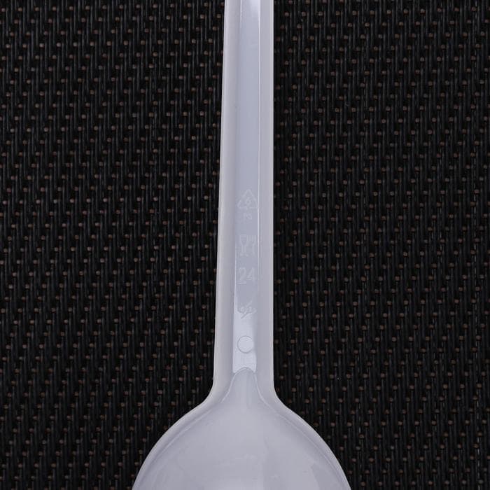 Ложка одноразовая «Стандарт», пластик, 16 см, столовая, белая