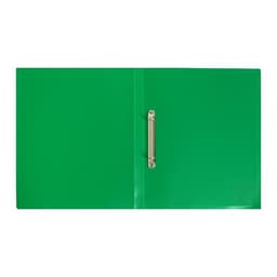 Папка на 2 кольцах А4, Calligrata, 18 мм, 500 мкм, зеленая