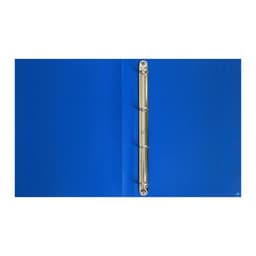 Папка на 4 кольцах А4, Calligrata, 25 мм, 500 мкм, синяя