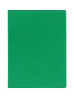 Папка с 40 вкладышами А4, 500 мкм, Calligrata, текстура «песок», зелёная