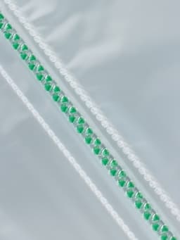 Папка с 40 вкладышами А4, 500 мкм, Calligrata, текстура «песок», зелёная