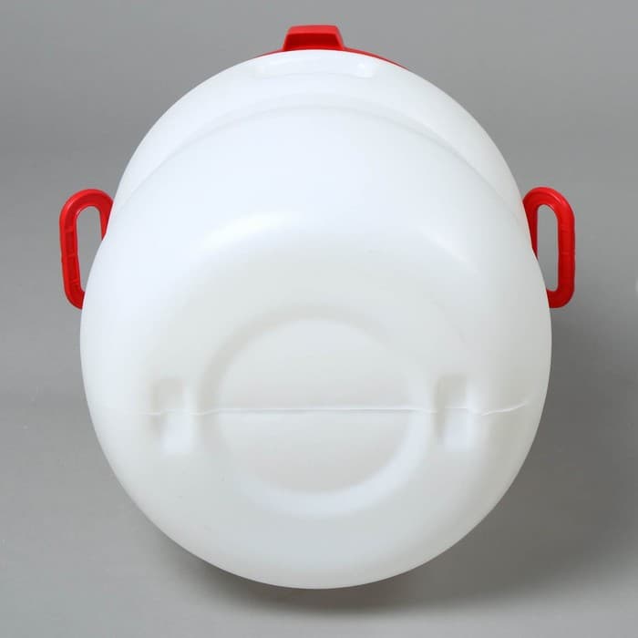 Фляга пищевая, 50 л, горловина 33.6 см, пластиковая, с герметичной крышкой