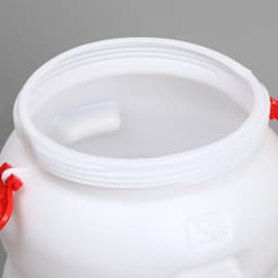 Фляга пищевая, 50 л, горловина 33.6 см, пластиковая, с герметичной крышкой