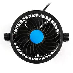 Вентилятор салона TORSO, 12 В, поворотный 360°