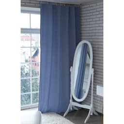 Штора портьерная «Этель», 130×280 см, английский стиль голубая