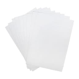 Картон белый А4, 8 листов, Calligrata, мелованный, плотность 240 г/м², в папке, МИКС
