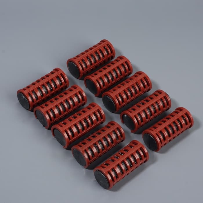 Термобигуди с фиксатором, d=2.2 см, 10 шт., цвет МИКС