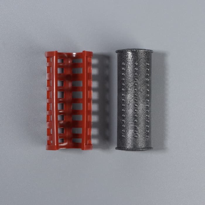 Термобигуди с фиксатором, d=2.2 см, 10 шт., цвет МИКС
