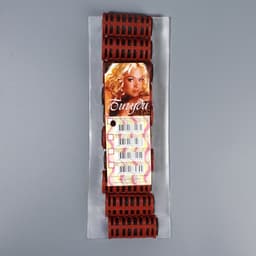 Термобигуди с фиксатором, d=2.2 см, 10 шт., цвет МИКС