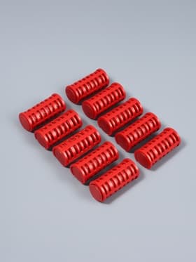 Термобигуди с фиксатором, d=2.2 см, 10 шт., цвет МИКС