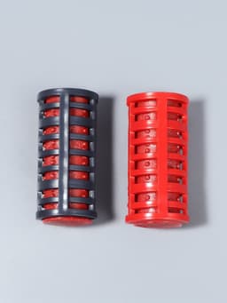 Термобигуди с фиксатором, d=2.2 см, 10 шт., цвет МИКС