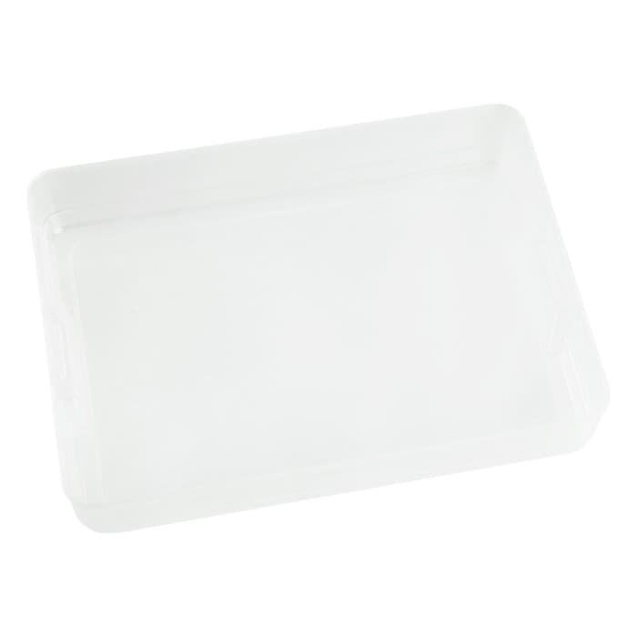 Контейнер для документов Стамм А4, 260×350×65 мм, пластик, с защелками, прозрачный