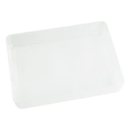 Контейнер для документов Стамм А4, 260×350×65 мм, пластик, с защелками, прозрачный