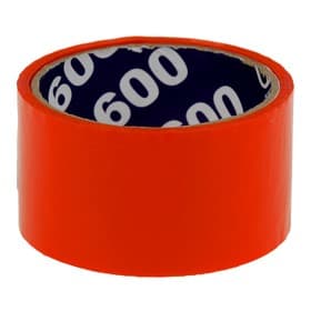 Клейкая лента упаковочная 48 мм × 24 м, 45 мкм UNIBOB (оранжевая)