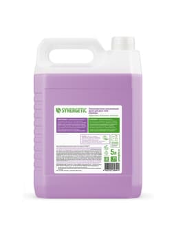 Жидкое мыло Synergetic «Лаванда», гипоаллергенное, 5 л