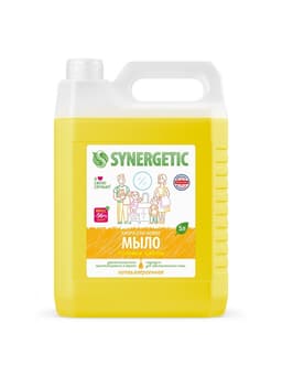 Жидкое мыло Synergetic «Полевые цветы», гипоаллергенное, 5 л