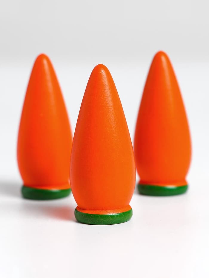 Счётный материал Лесная мастерская «Морковь», набор 12 шт.