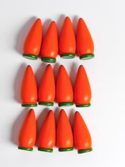 Счётный материал Лесная мастерская «Морковь», набор 12 шт.