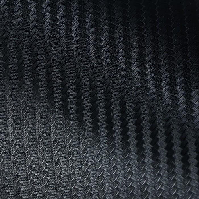 Пленка автомобильная карбон 3D, самоклеящаяся, 50×200 см, черный