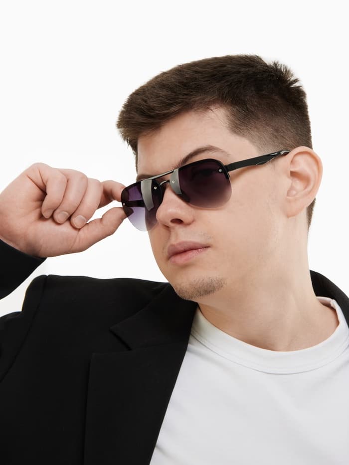 Очки солнцезащитные «OneSun. Авиатор», uv 400, 14×4×5 см