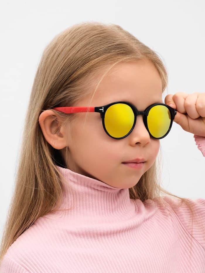 Очки солнцезащитные детские «OneSun. Панто», uv 380, МИКС