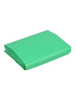 Тент защитный, 6×3 м, плотность 120 г/м², УФ, люверсы шаг 1 м, зелёный/серебристый