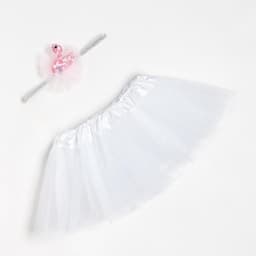 Набор для фотосессии (юбка, повязка) «Крошка Я. Лебедь», белый