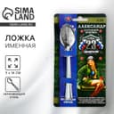 Ложка чайная именная «Александр», 3×14 см