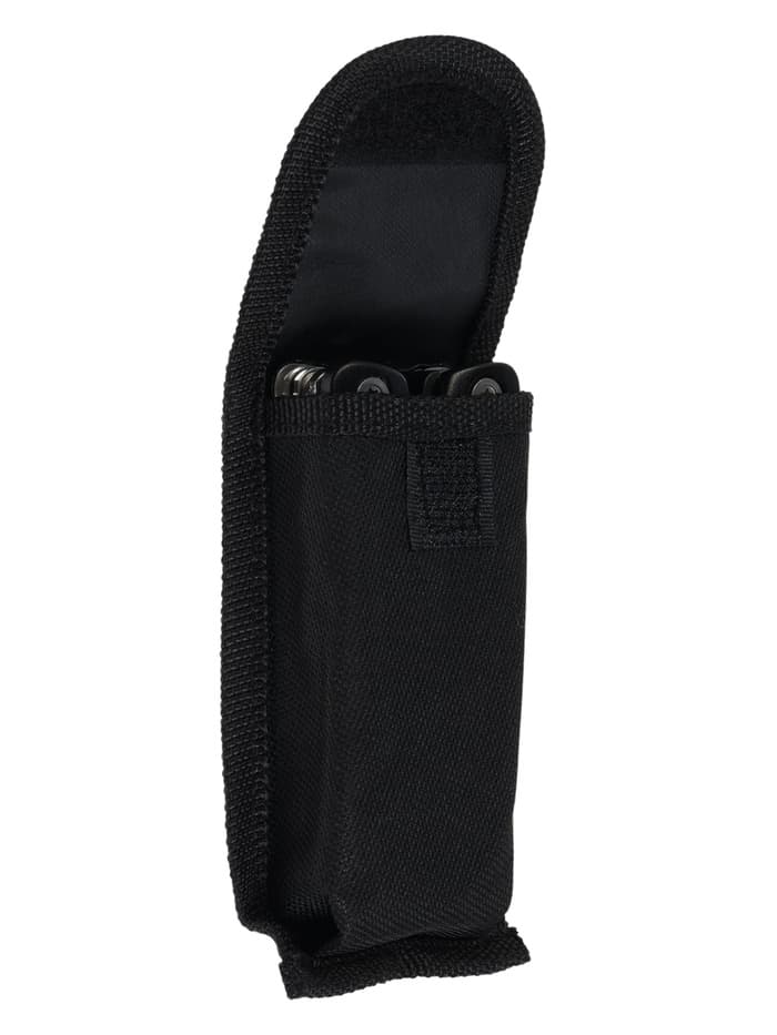 Мультитул 9в1 в чехле, рукоять черная, 9×3.5×2.5 см