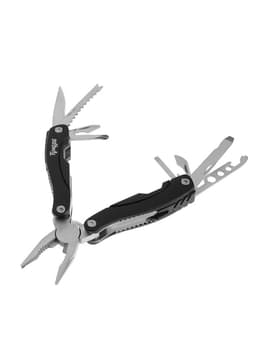 Мультитул 9в1 в чехле, рукоять черная, 9×3.5×2.5 см