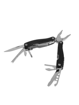Мультитул 9в1 в чехле, рукоять черная, 9×3.5×2.5 см