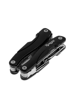 Мультитул 9в1 в чехле, рукоять черная, 9×3.5×2.5 см