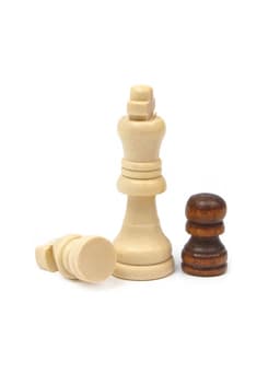 Настольная игра 3 в 1, набор: шахматы, шашки, нарды, 34×34 см