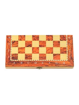 Настольная игра 3 в 1, набор: шахматы, шашки, нарды, 34×34 см