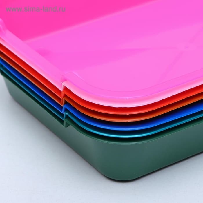 Туалет средний, без сетки 36×26×6.5 см, микс цветов