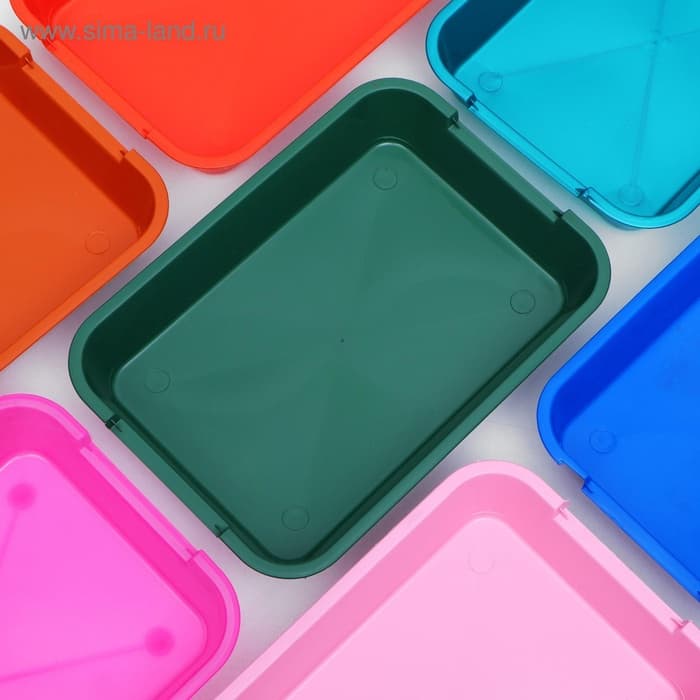 Туалет средний, без сетки 36×26×6.5 см, микс цветов