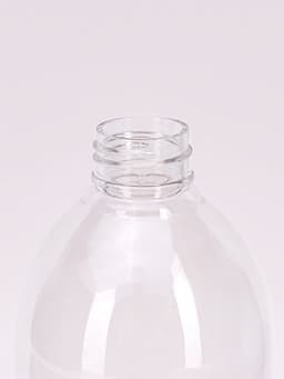 Бутылочка для хранения, с дозатором, 270 мл, белая, прозрачная