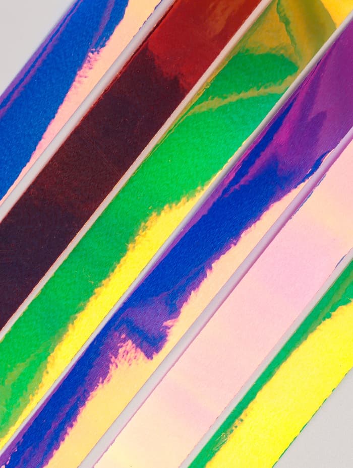 Лента упаковочная для декора и подарков, неон, 1.2 см × 5 м