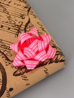 Подарочный Бант - звезда №5, для упаковки подарков, набор 50 шт., МИКС