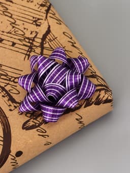 Подарочный Бант - звезда №5, для упаковки подарков, набор 50 шт., МИКС