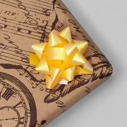 Подарочный Бант - звезда №5, для упаковки подарков, набор 50 шт., МИКС